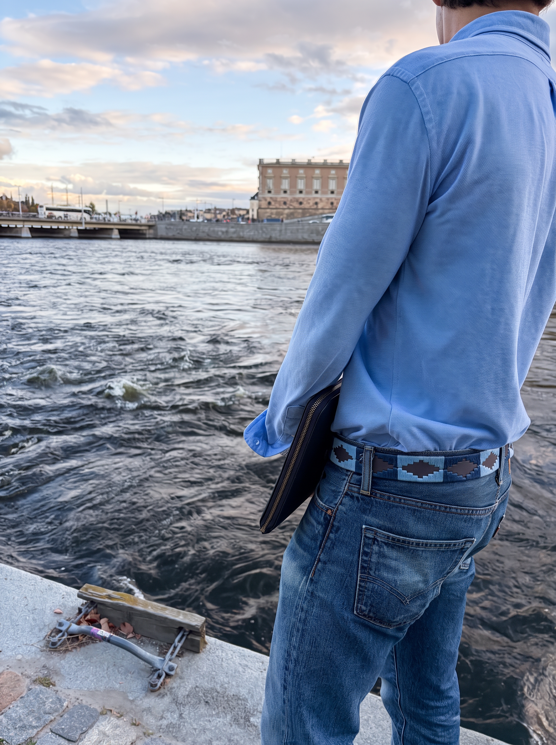 Nordforsstockholm leather belt worn in the lookbook, image 4